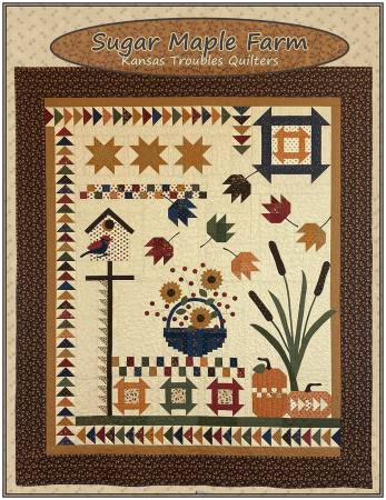 Sugar Maple Farm Sampler Quilt by Kansas Troubles Quilters