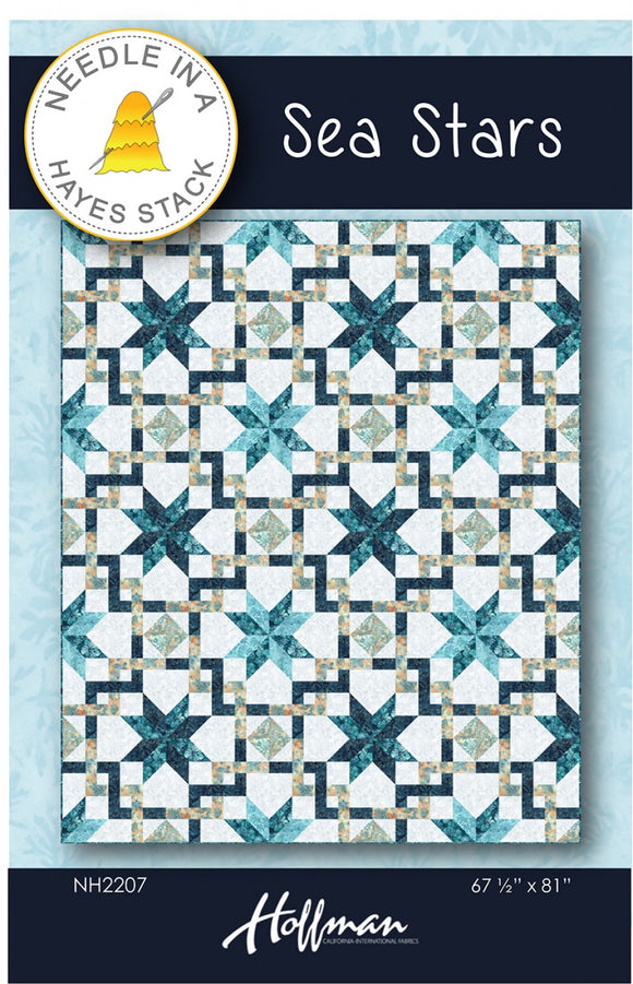 Sea Stars Quilt Pattern Quilting Books Patterns and Notions