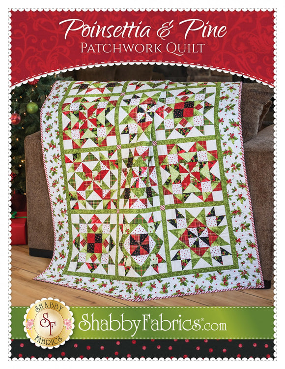 poinsettia-pine-patchwork-quilt-quilt-patterns-quilting-books-patterns-and-notions