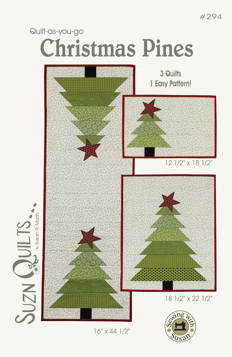 Christmas Pines Patterns Quilting Books Patterns and Notions