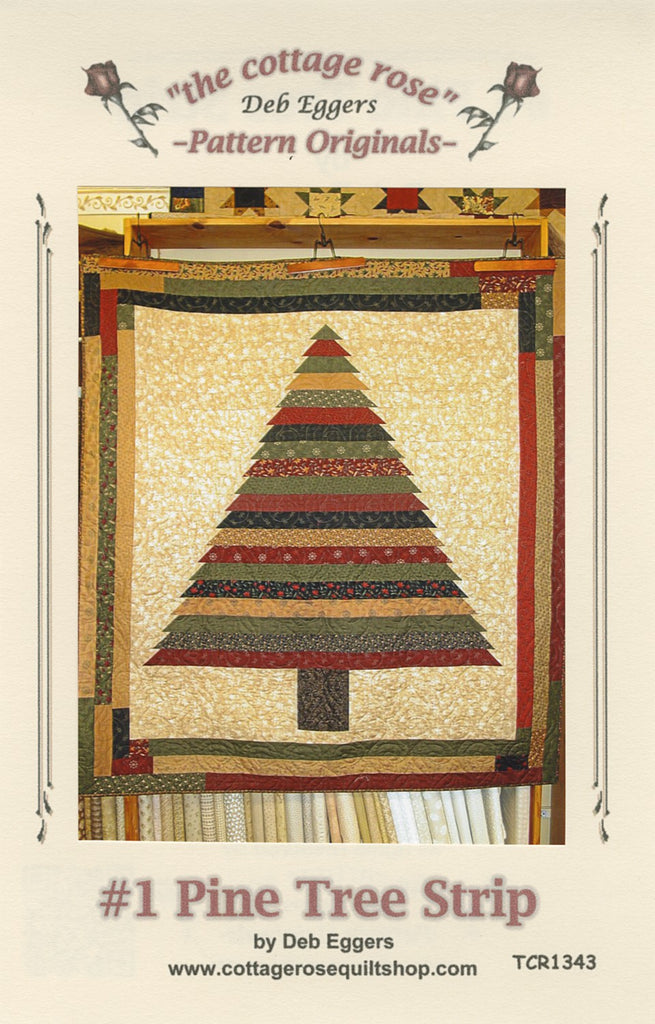 1 Pine Tree Strip Quilt Pattern