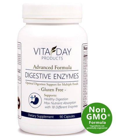 Advanced Digestive Enzymes With 18 Enzymes