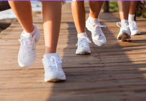 walking helps to lower BMI