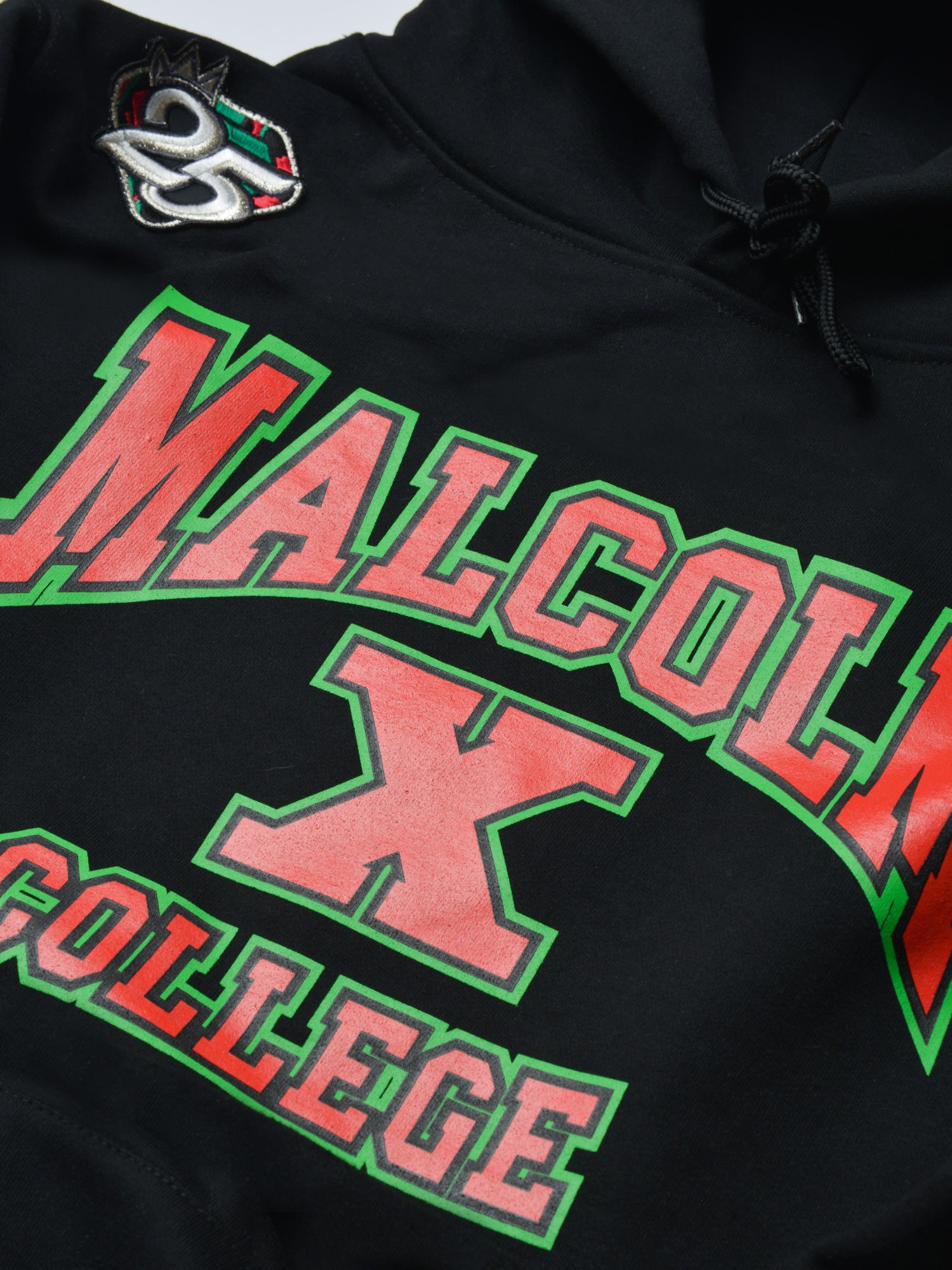 malcolm x college sweatshirt