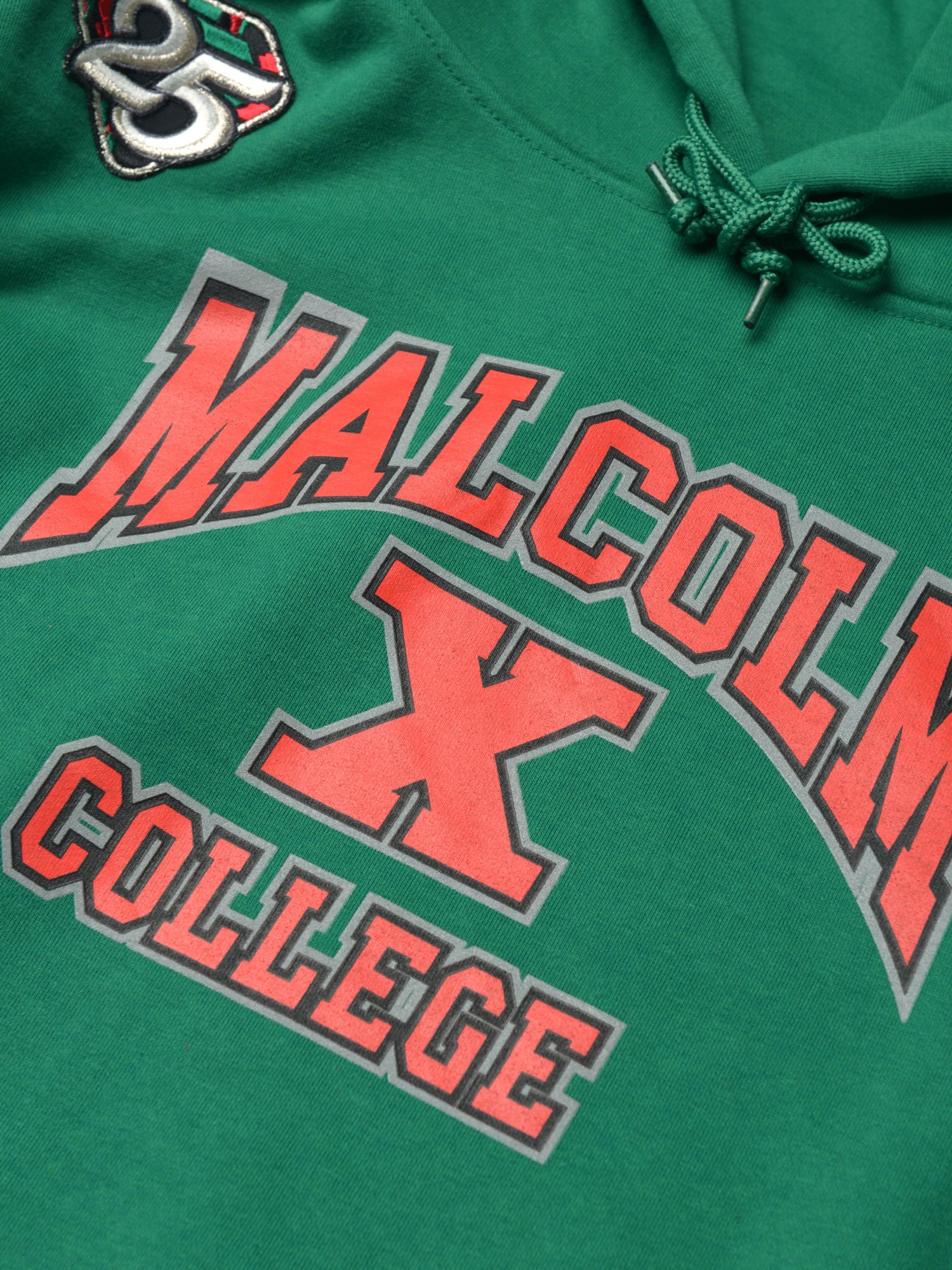 malcolm x college hoodie