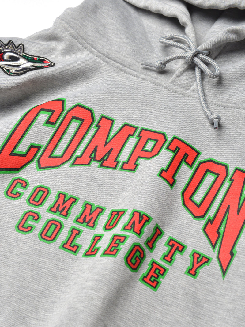 FTP Compton Community College Classic '91 Hoodie MDH. Grey – AACA