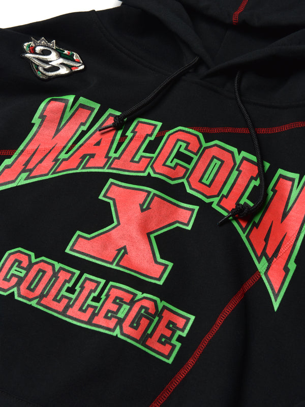 malcolm x college hoodie