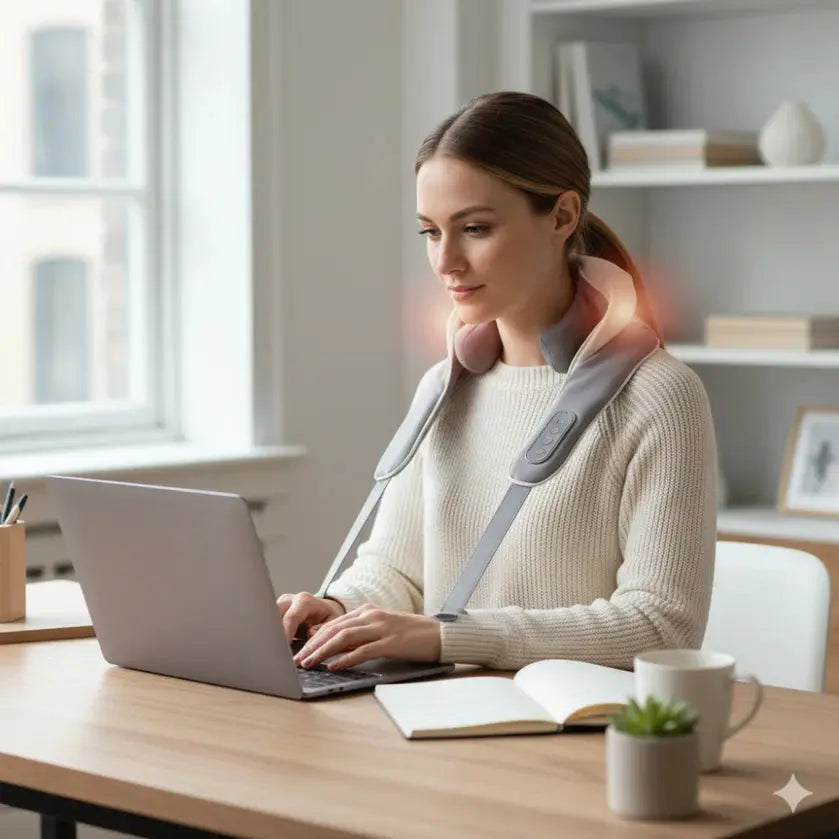 Wireless neck massager package contents