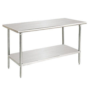 18" x 36" Stainless Steel Work / Prep Table with Adjustable under shelf