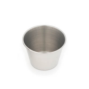 Royal Industries (ROY SC 25) 2.5 oz. Stainless Steel Sauce Cup - 12/Pack
