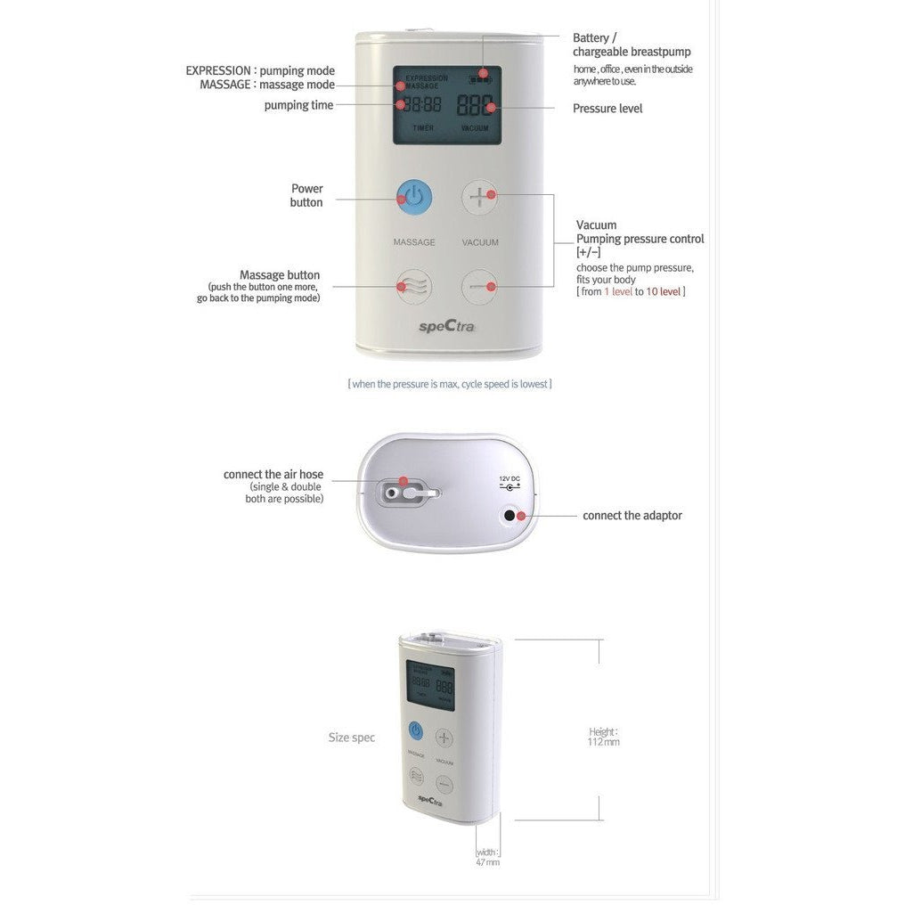 power pumping spectra settings