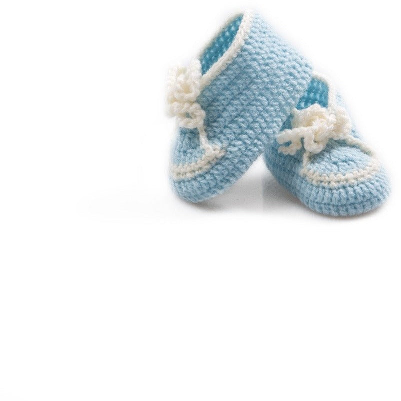 Baby Shoes - Crochet Lace Knitted Wear 