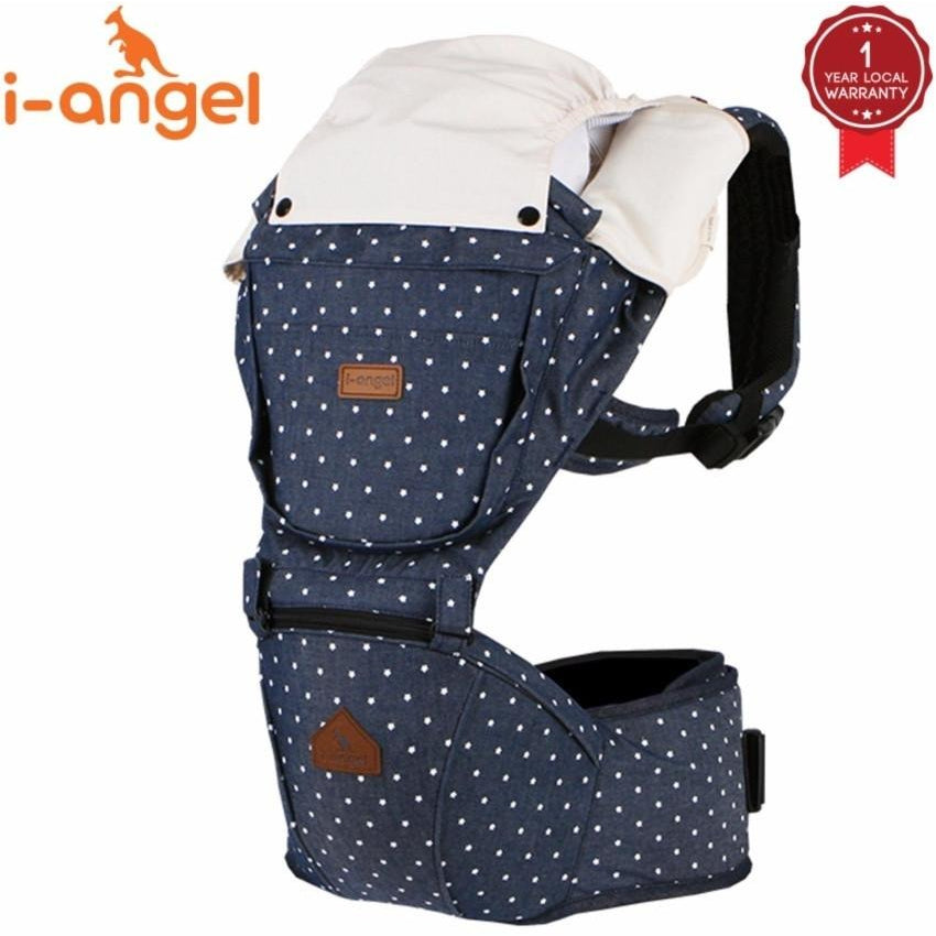 i-Angel Denim Hipseat Baby Carrier 