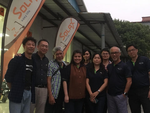 Factory Visit to Solax Mobility