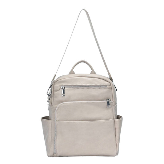 The Iris Triple Compartment Satchel by Soshi + Sofi Olive