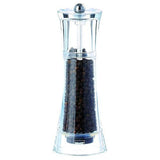 Bisetti Verona 6.9" Clear Acrylic Salt & Pepper Mills