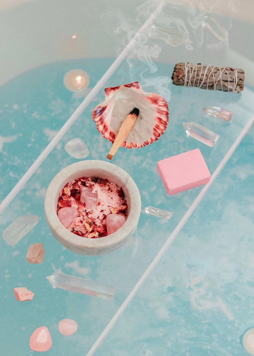 Self Love Crystal Bath Salts – Lady Scorpio