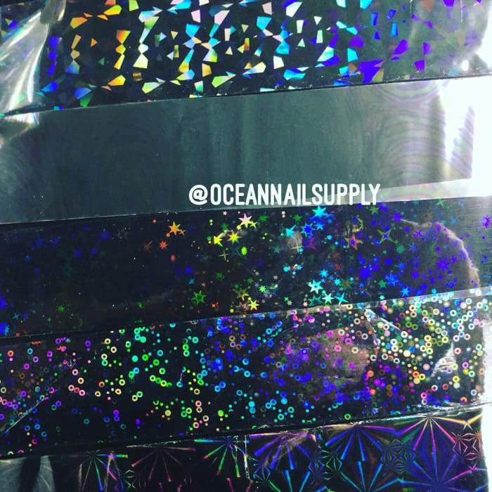 Rainbow Louis Vuitton Transfer Foils 10pc