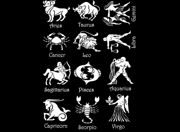 Astrology Zodiac Signs 12 pcs 1