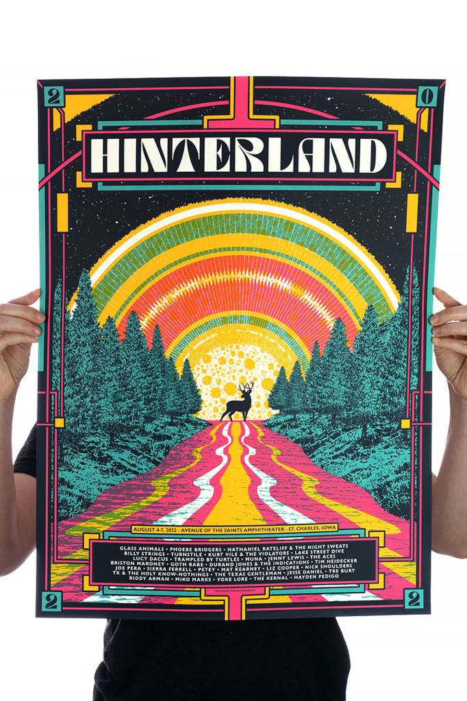 2022 Lineup Poster Hinterland Music Festival