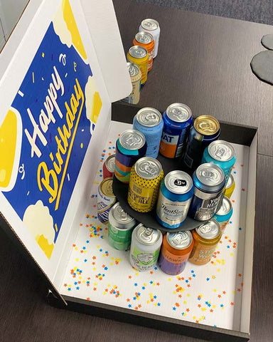 BEER CAN CAKE 
