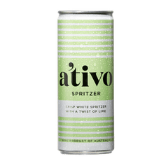 Ativo Spritzer Crisp White Spritzer with a Twist of Lime