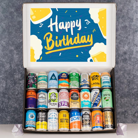 Birthday 24 Beer Can Gift Pack