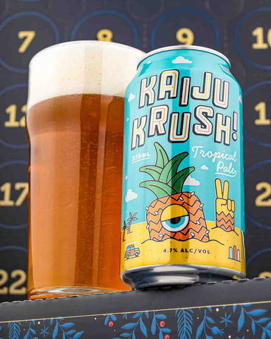 Beer Advent Calendar Day 19 Kaiju! Krush Tropical Pale Ale