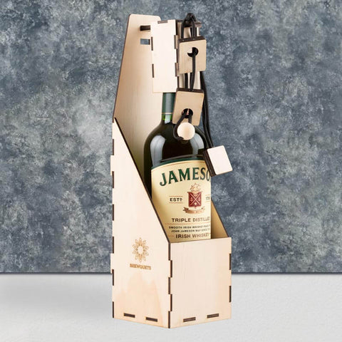 Jameson Whisky Bottle Brain Teaser Puzzle
