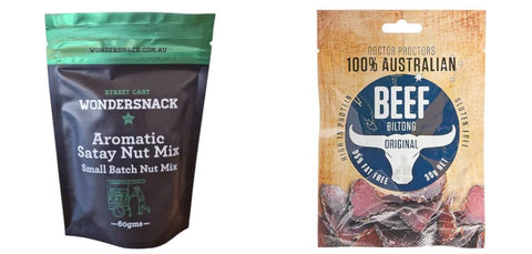 Jerky and Nuts Add On Snacks