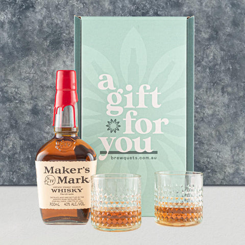 Maker's Mark Bourbon Whisky Gift Set