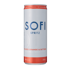 SOFI Spritz Blood Orange & Bitters