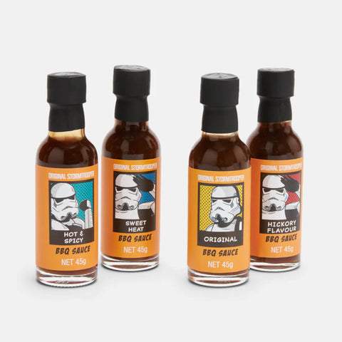 Stormtrooper BBQ Sauce Set of 4