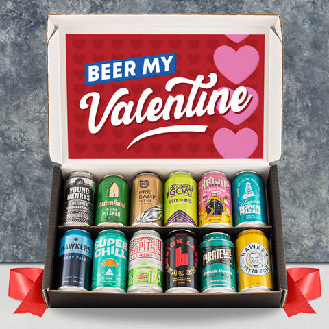 Valentines Dozen Brews Beer Gift