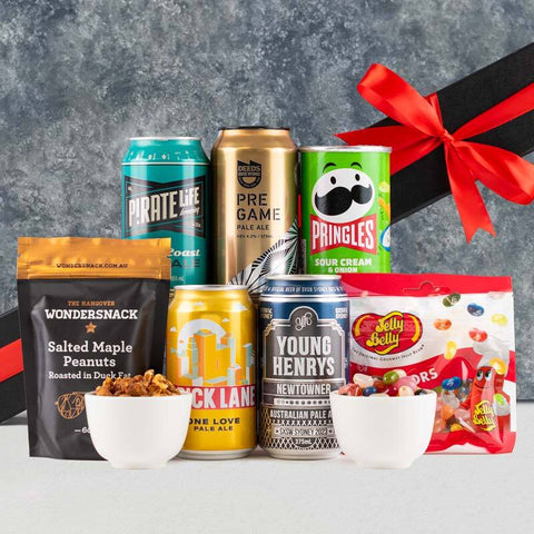 Valentines Day Long Stem Brews Gift Box