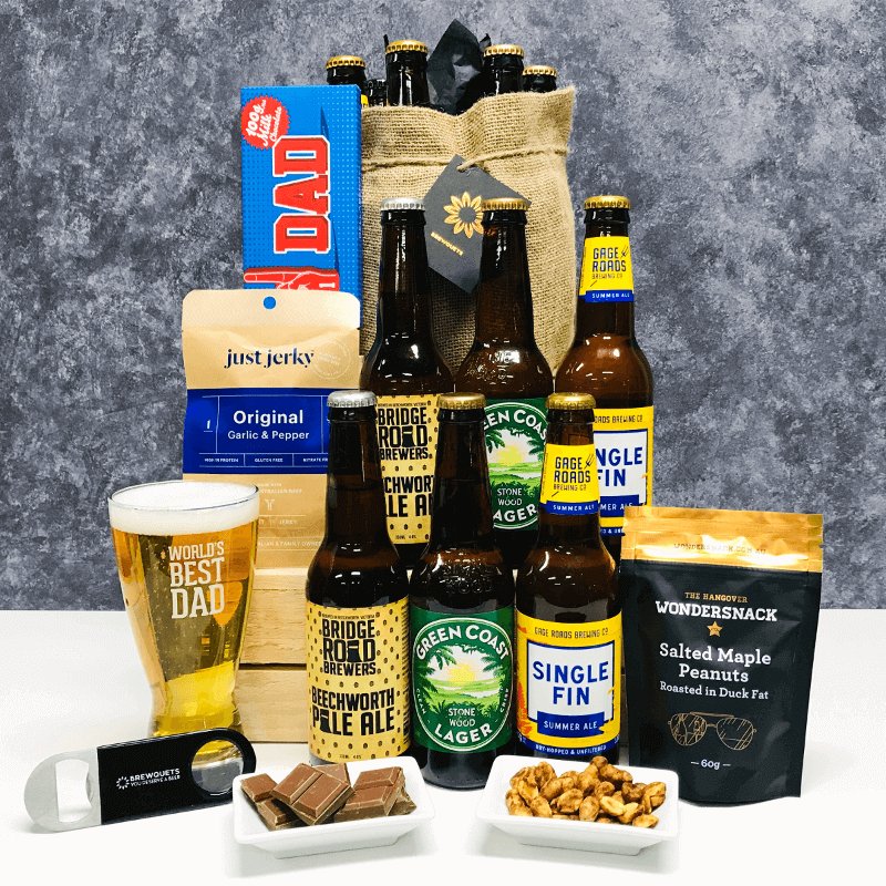 Father's Day Beer Gifts & Beer Hampers Australia Wide Delivery Brewquets