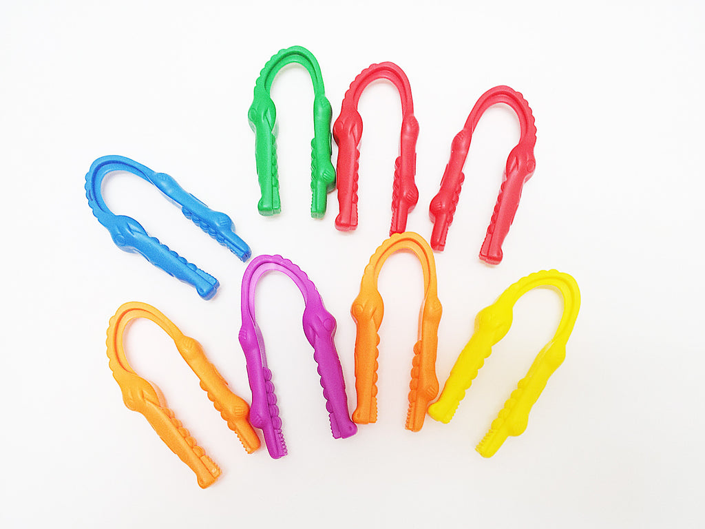 Tweezers variety for Montessori fine motor skills activities – AlenaSani