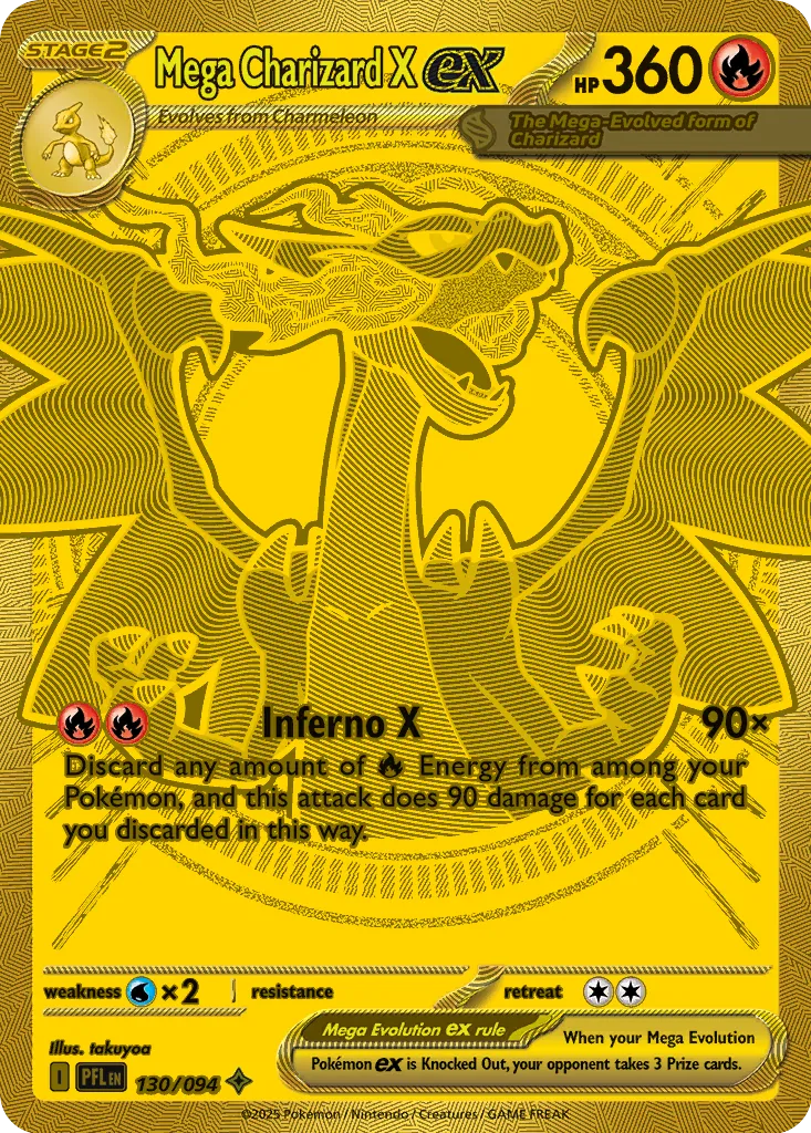 Mega Charizard X ex – 130/094