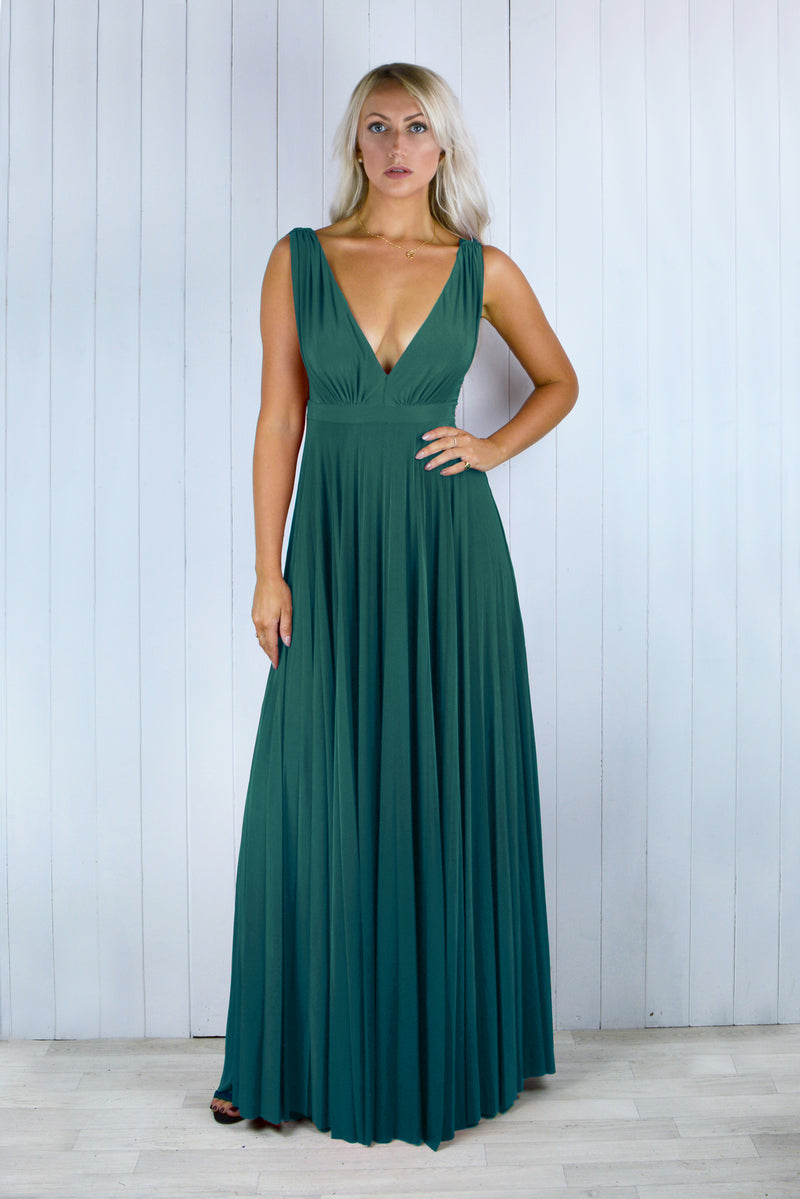 Forest Green Maxi Dress Fashion Dresses