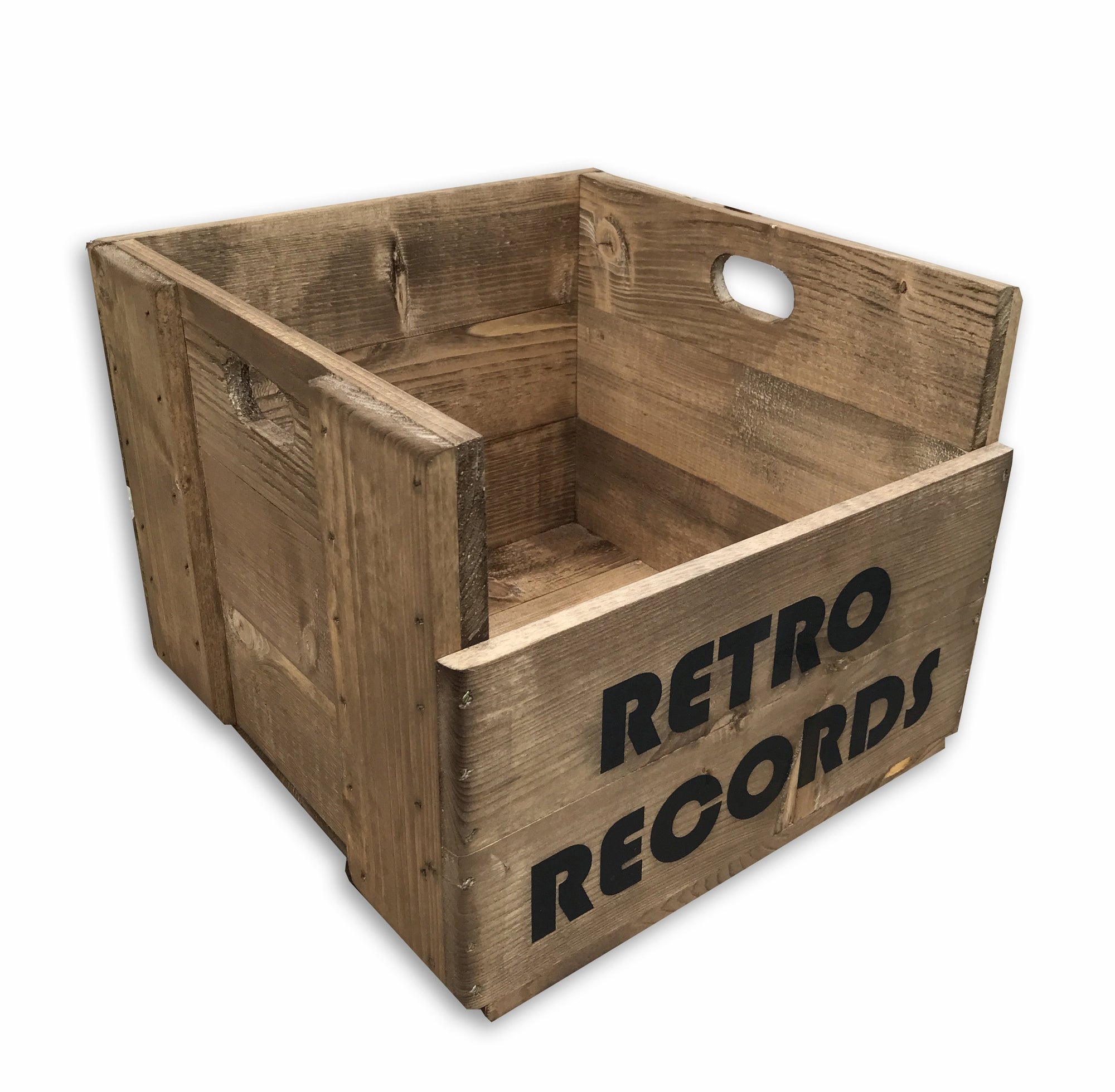 vinyl record storage crate