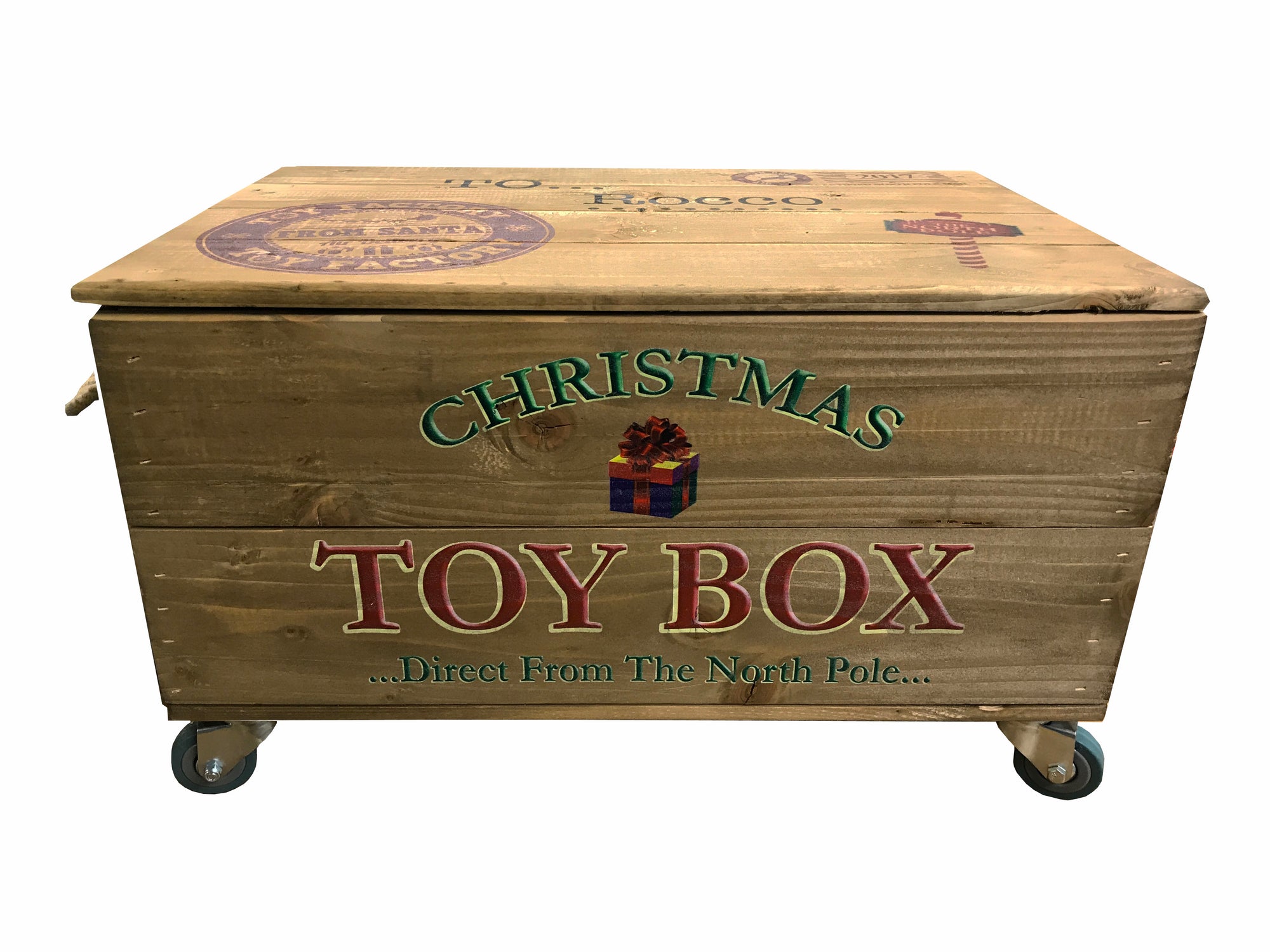 christmas toy chest