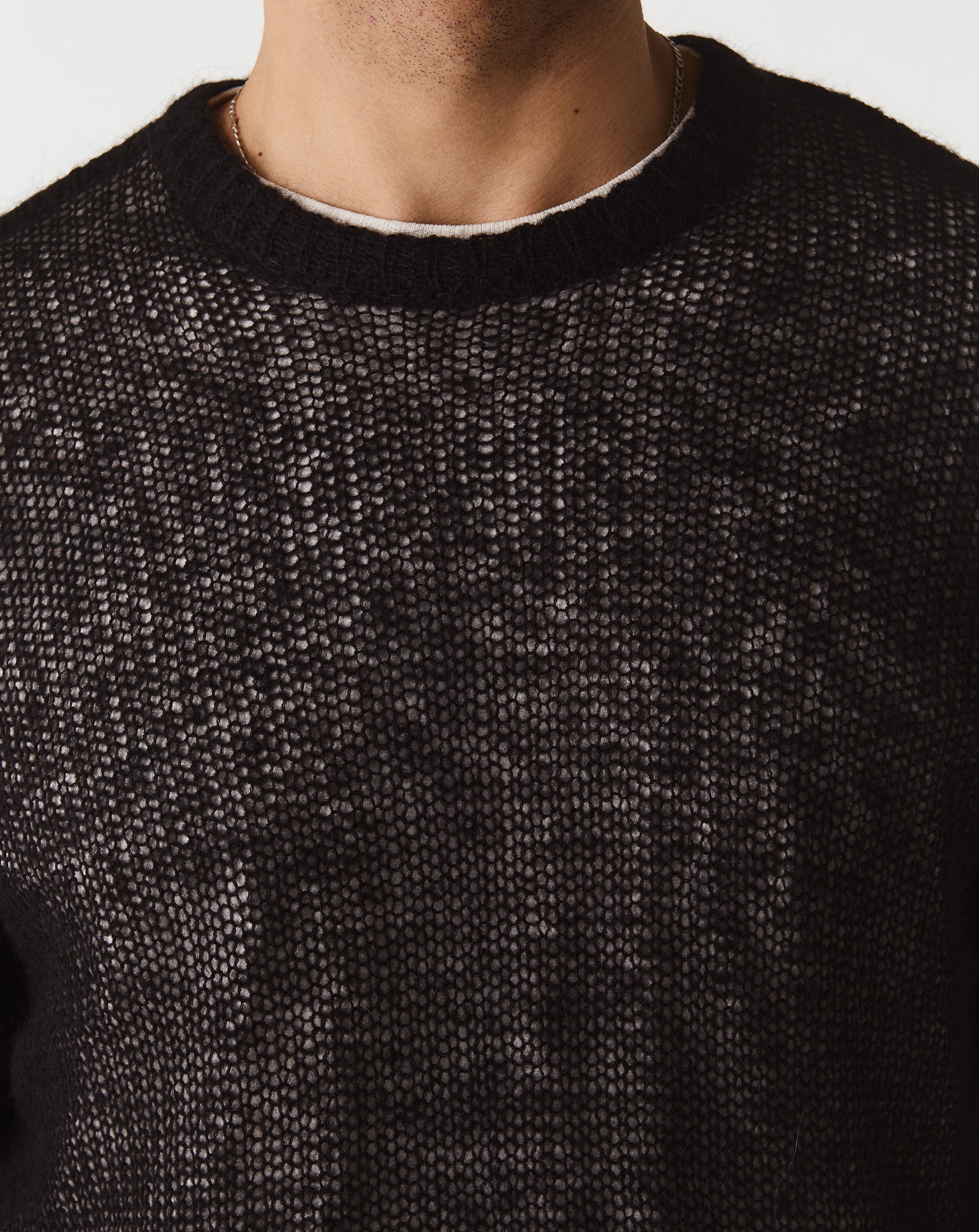 Pigment Dyed Loose Gauge Sweater – Xhibition