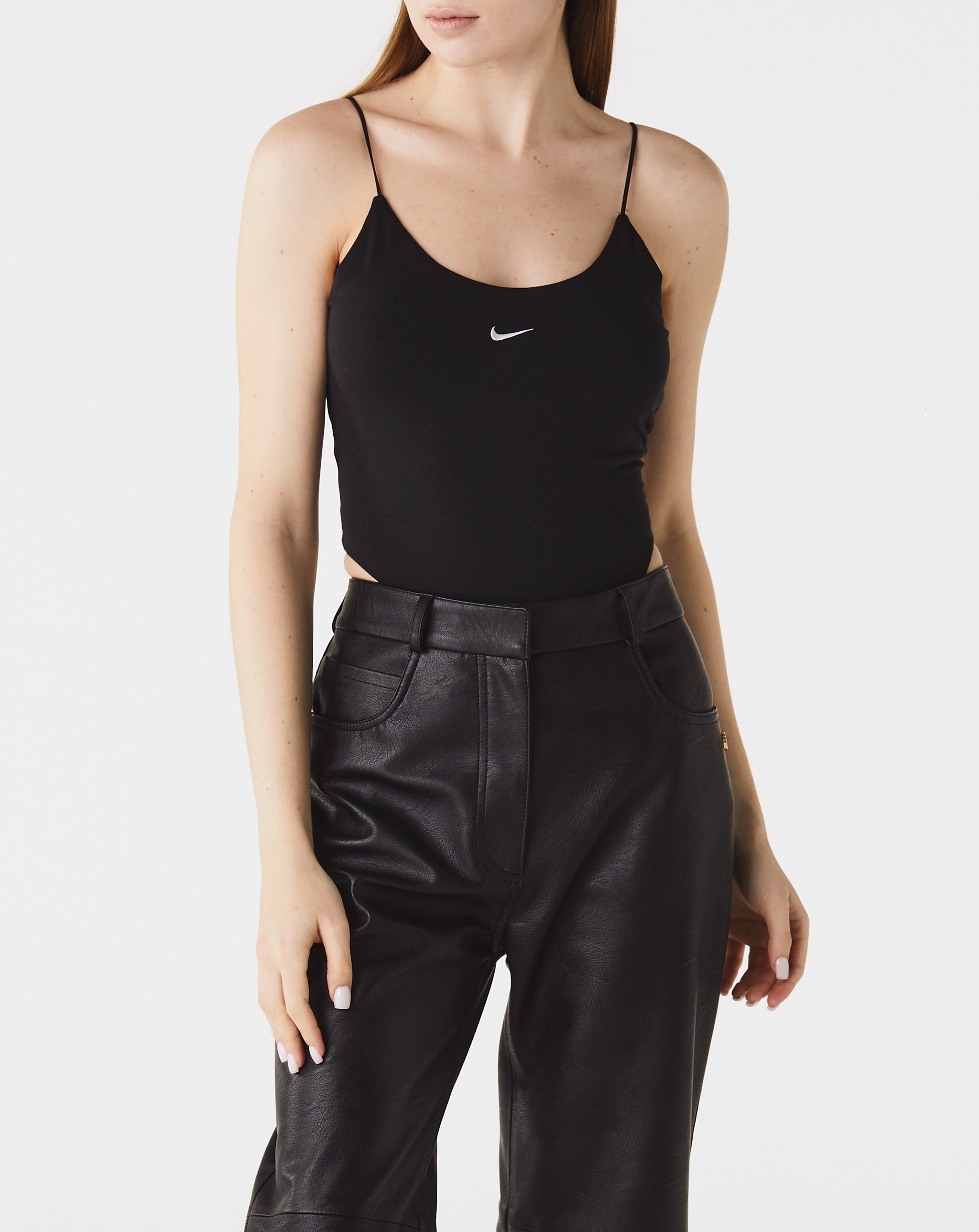 Nike Women's Yoga Luxe Crop Tank Top, Tight Fit, Sleeveless, Dri