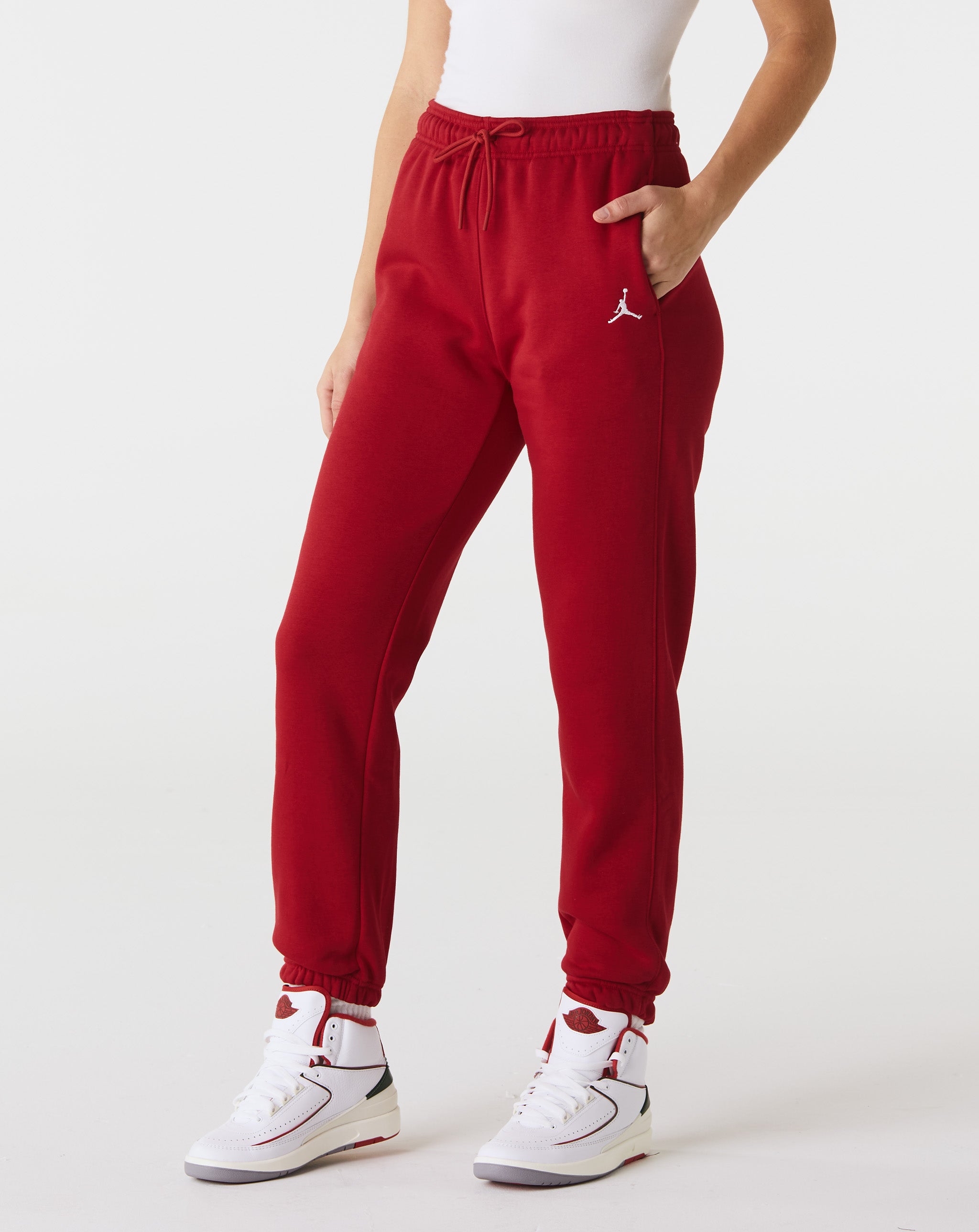 Jordan Craig Basic Fleece Sweat Pants (Red) 8720 8820