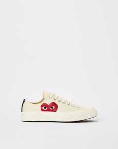 comme des garcons play x converse chuck taylor 1970s