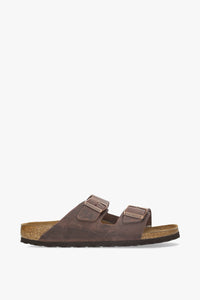 birkenstock arizona soft footbed oiled leather sandal