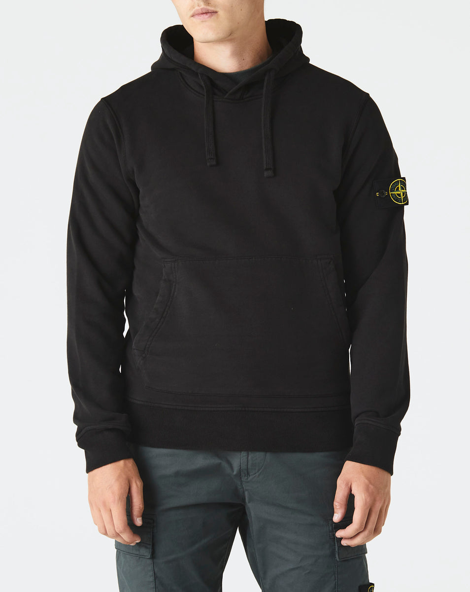 Stone Island Badge Logo Hoodie - XHIBITION