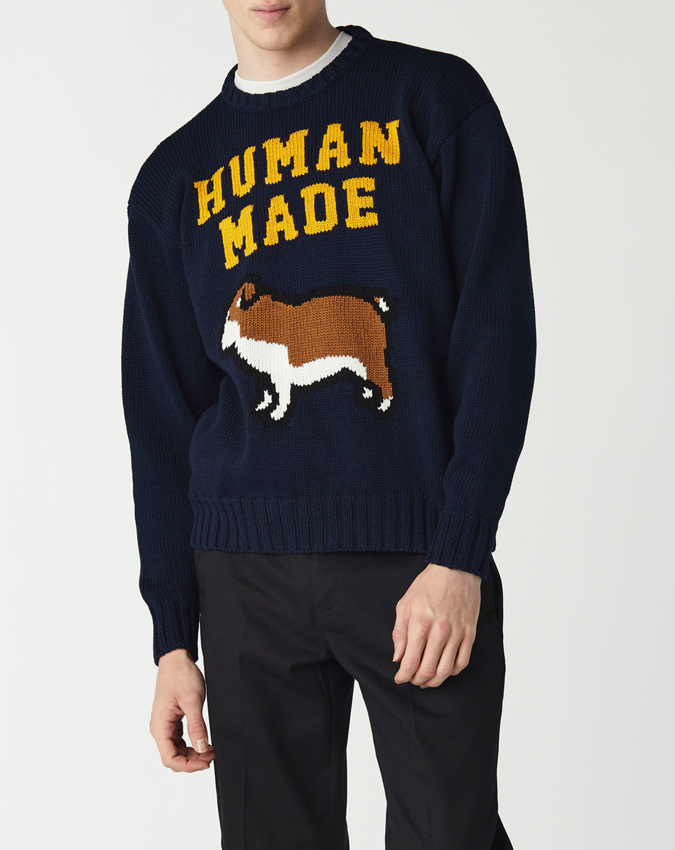 安全Shopping HUMAN MADE DOG COTON KNIT ニット 犬