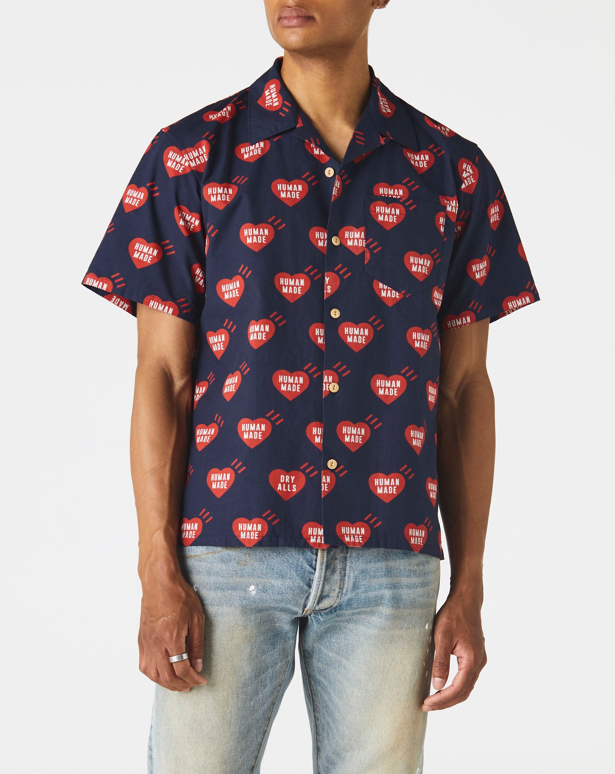 Human Made Heart Aloha Shirt - XHIBITION