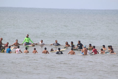 paddle out